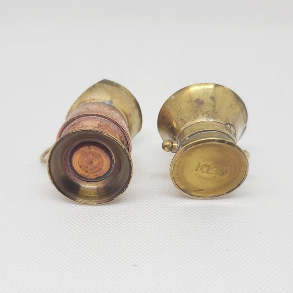 Vintage Miniature Brass/Copper Pitcher/Bucket - Picture 5 of 7